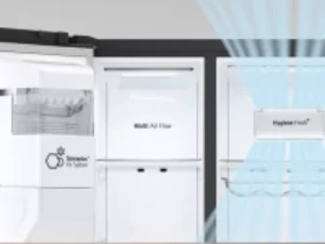 LG 674 Liter Side-by-Side Smart Wi-Fi Refrigerator-Hygiene Fresh