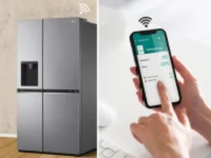 LG 674 Liter Side-by-Side Smart Wi-Fi Refrigerator- LG ThinQ