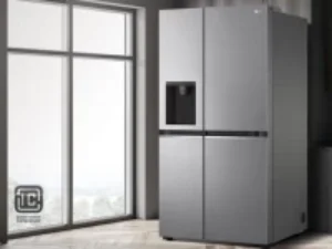 LG 674 Liter Side-by-Side Smart Wi-Fi Refrigerator-Smart Inverter Compressor
