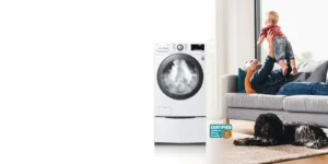 LG WM4200HWA Washing Machine- Deep Clean with the power of steam