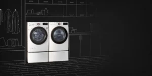 LG WM4200HWA Washing Machine- more style, less space