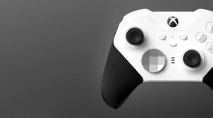 Microsoft Xbox Elite Series 2 Core Wireless Controller - White side anlge