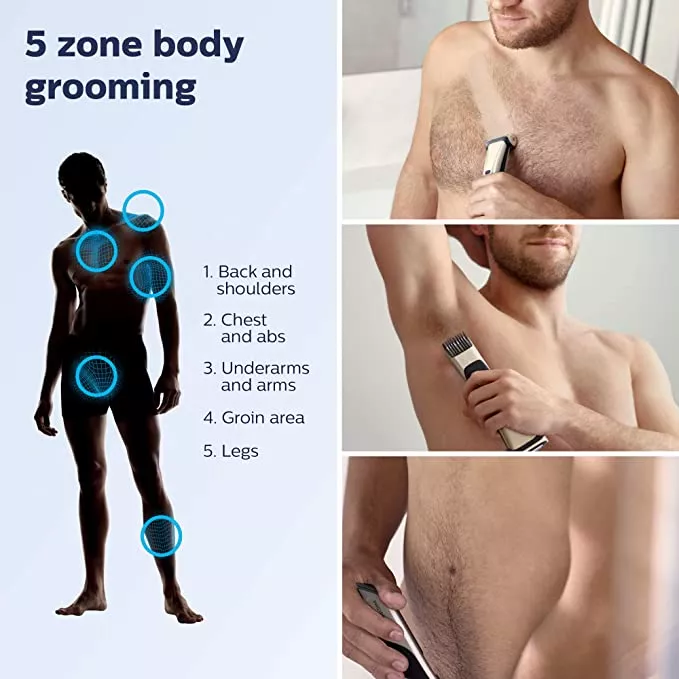 Philips Norelco Bodygroomer BG7030-49- 5 zone body grooming