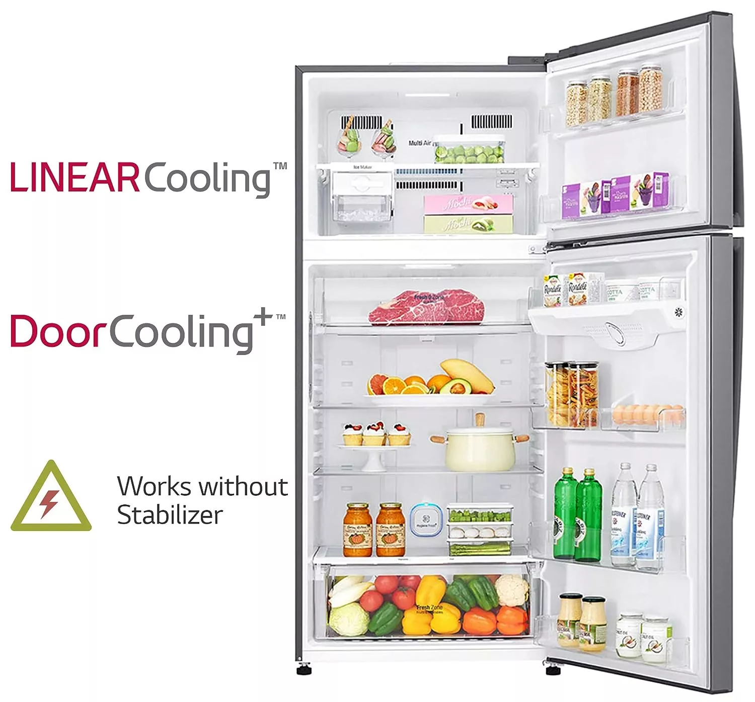 Best LG Refrigerator 516 L Frost Free Double Door 3-Star - Linear Cooling by take-product.com