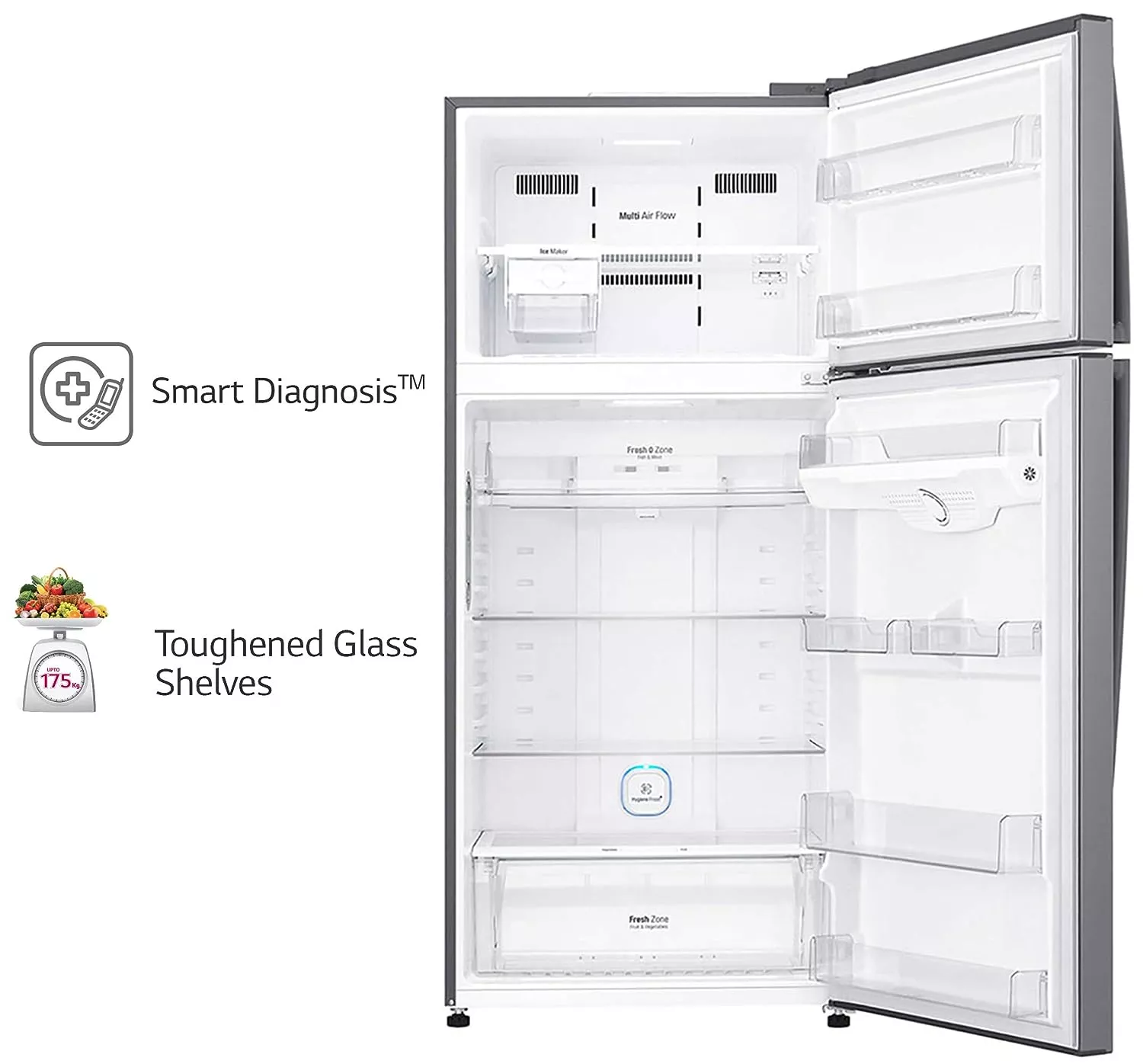 Best LG Refrigerator 516 L Frost Free Double Door 3-Star - Smart Diagnosis by take-product.com